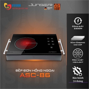 Bếp hồng ngoại đơn Junger ASC-86